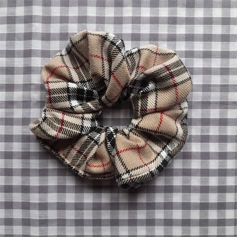 fake burberry scrunchie|burberry coat stitches.